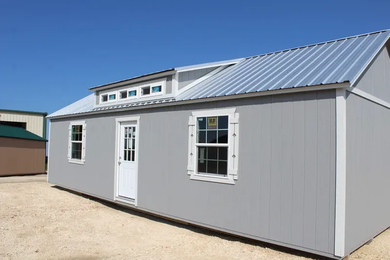 16x36 Dormer Cabin Shell 1